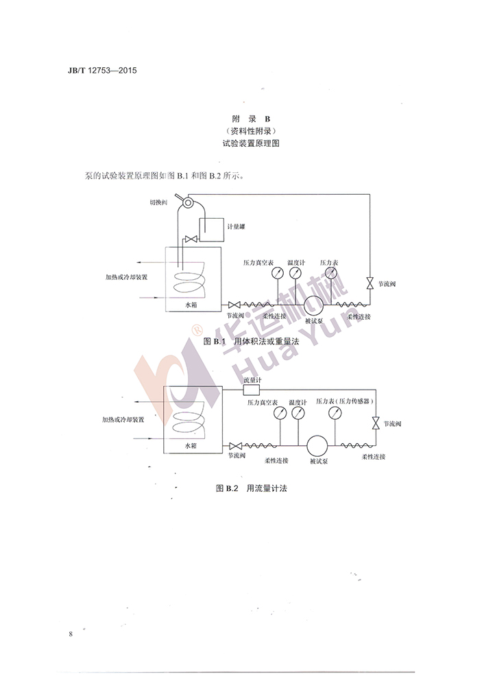 軟管泵行業(yè)標(biāo)準(zhǔn)