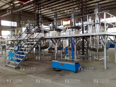 朝鮮研究院采購HYD-5000型涂料成套設備