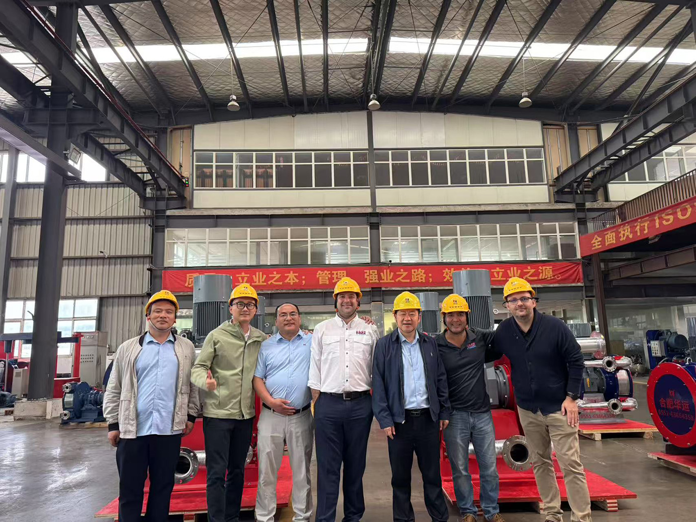 智利客戶到訪華運機械，合作共贏譜新篇